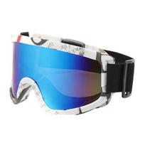 Winter Outdoor Ski Goggles for Anti-fog Snow Double Layers Lens Men Women Sunglasses Windproof UV D