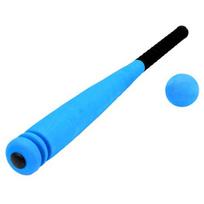 Children Entertainment Baseball Bat Training Practice Batting with Ball for Softball Stick mėlyna