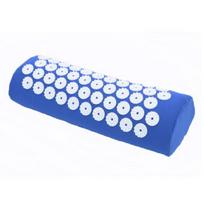 Acupressure Yoga Sport Massage Mat Pain Tension Carpet/Pillow Relieve Stress mėlyna