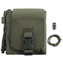 Airsoft Radio Pouch Quick Release Utility EDC Pouch Airsoft Vest Plate Carrier Bag Carrier Radio Bag for Hunting Airsoft žalia