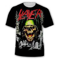 Vasariniai marškinėliai Slayer Roko Grupė 3D Spausdinimas Gatvės Stilius Vyrams Moterims Laisvalaikio Per dydį Trumpomis Rankovėmis T-shirt Vyriški Marškinėliai Viršutiniai Drabužiai Vyro Drabužiai M