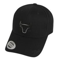 Unisex Chicago Bulls Outline Metal Logo Hard Ball Cap N245AP414P Red