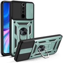 For Xiaomi Redmi Note 8 Pro Case Redmi Note8 Pro Cover Magnetic Ring Holder Armor Phone Case Slide Camera Protect Back Cover Redmi Note 8 Pro