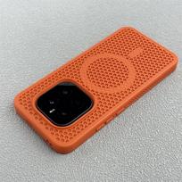 Breathable ForMagsafe Case For Huawei Honor GT GTPro Magic 7 6 Pro Magic6 Magic7 Magnetic Wireless Charging Cooling Armor Cover Honor Magic6 Pro oranžinė