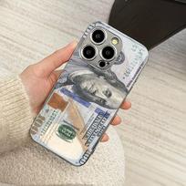 Banknote Pattern Protect luxurious Exquisite luxury High-end PhoneCase Glass PhoneCase for iPhone 17 16 15 14 13 12 pm Pro Plus iPhone 17