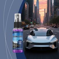 Ceramic Glass Coat and Cleaner 2 in 1 Spray for Automotive Surfaces Multipurpose 30ml Easy Application Protective Layer One Size