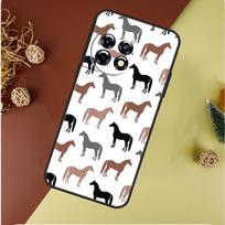Horses Pattern Collage For OnePlus Nord CE 4 3 2 Lite N20 N30 9 10 Pro 8T 9RT 10T 10R 13R 12R 11 12 13 Phone Case For OnePlus Nord