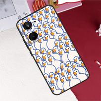Cartoon Cute Goose Duck For Realme GT7 Pro 15 10 11 12 13 14 Pro Plus C67 C65 C63 C61 C55 C53 C51 C35 C75 C71 Case For Realme GT6