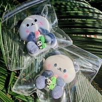 Taba Handmade Squishy Cartoon Plush Panda Hugging Bamboo Fidgeting Toy Cute Sticky Cute Kawaii Red Panda Birthday Gift Kids Souvenir