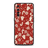 Cartoon Christmas Phone Case For Realme 12 11 10 9 8 5G 7 6 GT5 GT3 GT2 Pro Plus C21 C11 C25 C35 For GT Neo 2 3 3T 5 Cover For Realme 6 Pro