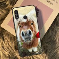 Funny Horse Animal Case For Huawei P30 P20 P50 Pro P40 Lite P Smart 2021 Nova 5T For Honor X8 X9a 50 70 Cover For Huawei P20