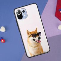 Animal Shiba Inu Dog Cover For Xiaomi 13 14 Ultra 11T 12T 13T 14T Pro POCO X7 Pro X3 X5 F3 F5 F6 M6 X6 Pro Case For Mi 11T (11T Pro)