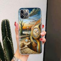 Salvador Dali Art For iPhone 17 Air 16 15 14 Plus 13 Mini 12 11 Pro Max Phone Case 16E 7 Print 8 SE Fundas Cover Soft Coque 16 1 iPhone 17