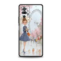 Cartoon Girl Phone Case Cover for Redmi 14C 10C Note 15 14 13 12 10 11 K40 Pro Plus 5G Shockproof Soft TPU Shell Fundas Capas for Note 15 4G