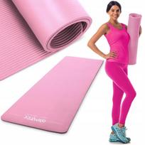 Mata Do Ćwiczeń Jogi Pilates Gimnastyczna Karimata Gruba 1Cm Queenfit