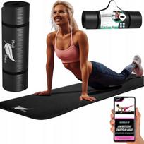 Mata Do Ćwiczeń Gruba Gimnastyczna Jogi Fitness, Mata Piankowa Na Siłownie