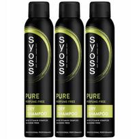Syoss Pure Fresh Suchy Szampon 3X200Ml