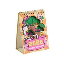 Double Coil Desktop Calendar Traditional Monthly Planner Schedule Planner  New Year Gifts Style 1