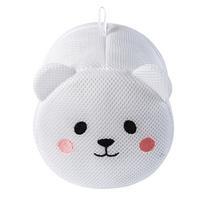 Machine-Wash Special Home Use Polyester Anti-Deformation Bra Mesh Bags Laundry Brassiere Bag Cleaning Underwear Sock Cartoon as the picture