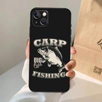 Carp Fishing Fish Phone Case For iPhone 17 Air 16 15 14 13 12 11 Pro Max 12 13 mini 15 16 Plus 16e Cover Coque For iPhone 11