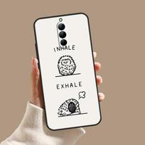 Kawaii Hedgehog Heart Cute Case For ZTE Nubia Red Magic 10 10S 9S 8S 8 9 11 Pro Plus 6 7 6S 7S Pro 5G 6R 10 Air Cover For Red Magic 5G