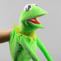60cm Kermit The Frog Hand Puppet Full Body Plush Toy Prop