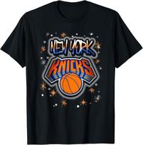 NBA New York Knicks Airbrush Logo T-Shirt S įvairiaspalvis