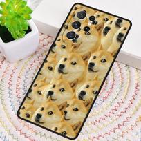Shiba Inu Cute Cartoon Art Phone Case For Samsung Galaxy note 10 pro S26 S25 S24 S23 S22 Ultra Plus S21 FE S20 Shockproof Cover Galaxy S22 Ultra 5G
