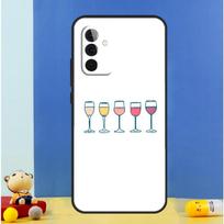 Coffee Wine Cup Case For Samsung Galaxy A54 A34 A14 A13 A23 A33 A53 A52 A32 A12 A56 A36 A16 A15 A35 A55 A17 For Samsung A12