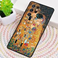 The Kiss Gustav Klimt Painting TPU Phone Case For Samsung Galaxy note 10 pro S26 S25 S24 S23 S22 Ultra Plus S21 FE S20 Cover Galaxy S24+