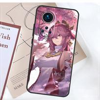 Genshin Impact Yae MIko Case For Honor Magic 8 7 5 6 Pro Win RT 50 70 90 200 400 Lite X8b X8c X9a X9b X9c X9d Cover For Honor 50