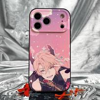 Anime O-Obey Me Mammon Phone Case For IPhone 17 Pro 15 13 14 16 11 12 Pro Max 78 Plus XR XS X SE Matte Soft Funda Silicone Cover iPhone14