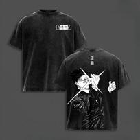 Anime Jujutsu Kaisen Higuruma Hiromi Graphic T Shirt Men Casual Clothing  Tshirt Washed Cotton T-shirt S