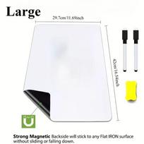 A3 A4 A5 Erasable Flexible Marker Fridge Magnet Magnetic WhiteBoard Dry Erase Board Refrigerator Sheet Kitchen Memo Grocery List