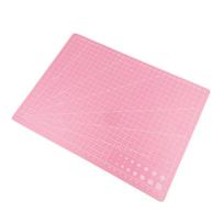 Durable A3 A4 A5 Multifunctional Cutting Mat Diy Handicraft Art Engraving Board Paper Carving Pad High Elasticity Toughness (Pink,A5 Small) rožinė