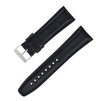 Leather Strap, Goat Leather Square Tail Hemming, Stainless Steel Pin Buckle 20 22 24Mm For Men And Women 18mm