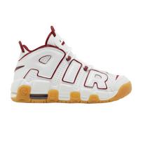 Nike Air More Uptempo White Team Red Gum Light Brown (GS) 37.5