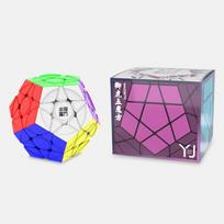 Yongjun YJ Yuhu M Magentic Mega Yuhu v2 Wumofang Magic Cube Speed ​​Puzzle Pentagon Vaikų žaislai Mokomasis žaislas