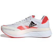 Adidas  Adizero Boston 10 White Solar Red Women Sneakers Cloud-White Core-Black FY4080 36