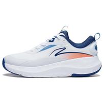 Li Ning Soft Element Shock Absorbing Breathable Low Top Casual Shoes Men sneakers Standard-White AGLT179-3 45 white