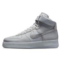 Nike Air Force 1 High Wolf Grey Metallic Silver Men Sneakers Volt DZ5428-001 46