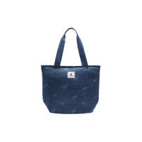 Jordan Flight Fashion Versatile Brand Logo Letter Print Cotton Tote Bag Unisex Tote Bag Denim-Blue HF7297-416 Denim Blue