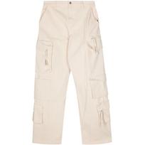 Tiesūs džinsai vyrams, Balta, Utility cargo jeans