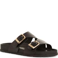 Šlepetės moterims, Juoda, Footbed styles sandals