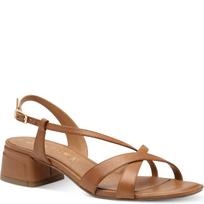Basutės moterims, Ruda, Sandal heel