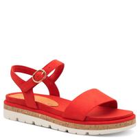 Basutės moterims, Raudona, Sandals