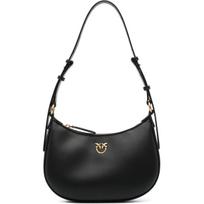 Rankinė per petį moterims, Juoda, Love birds shoulder bag