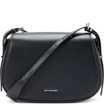 Rankinė per petį moterims, Juoda, Md flap messenger