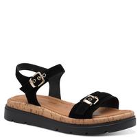 Basutės moterims, Juoda, Sandals