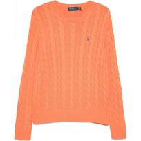 Megztinis vyrams, Oranžinė, Long sleeve-pullover